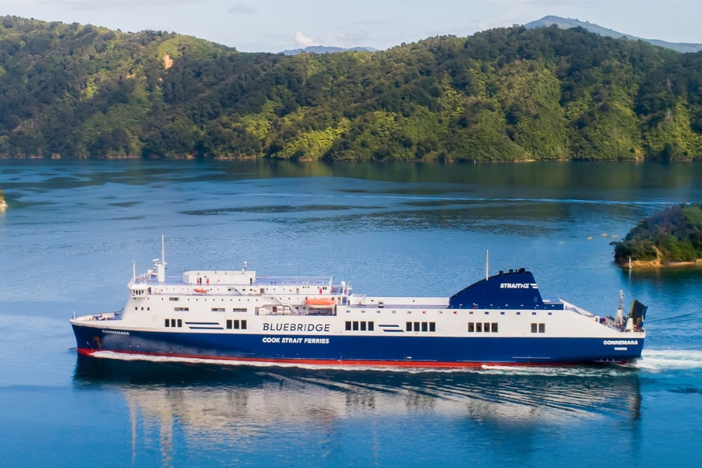 BlueBridge Ferry in New Zealand